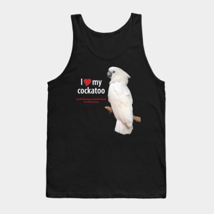 love moluccan cockatoo Tank Top